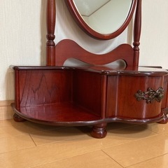 レトロ　鏡台　姫鏡台　ドレッサー　アンティークの画像