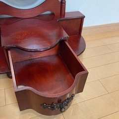 レトロ　鏡台　姫鏡台　ドレッサー　アンティークの画像