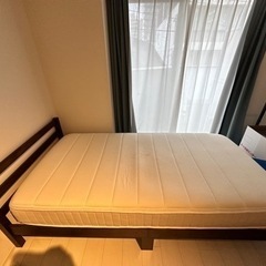 家具 シングルベッド、マットレスセット