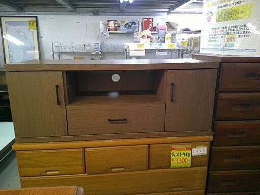 ID:G60230781　テレビ台　天板キズ有