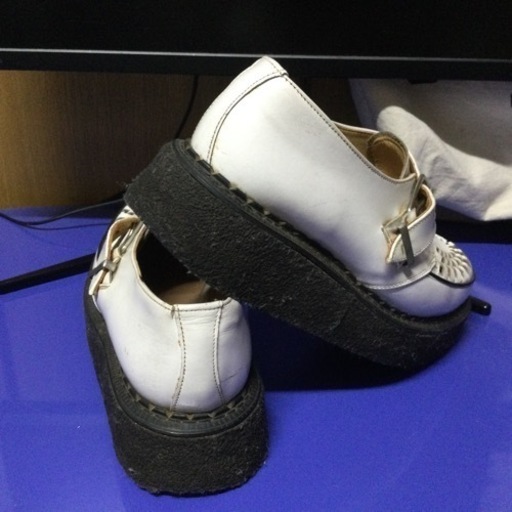 ★早い者勝ちSALE！★ジョージコックス ホワイトラバーソール