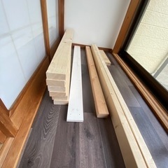 木材　お渡しする方が決まりました