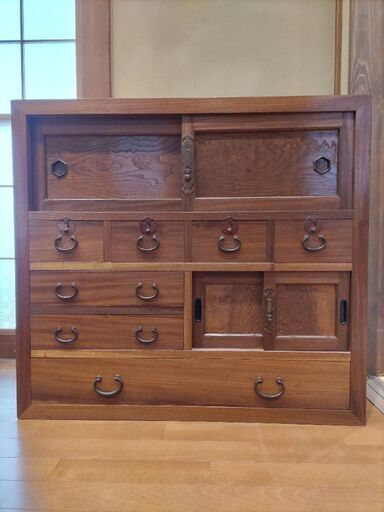 アンティーク 骨董品 帳場箪笥