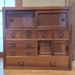 アンティーク 骨董品 帳場箪笥