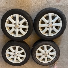 【決まりました】BLIZZAK VRX　155/65R14 スタッドレスタイヤ ホイール4本セット
