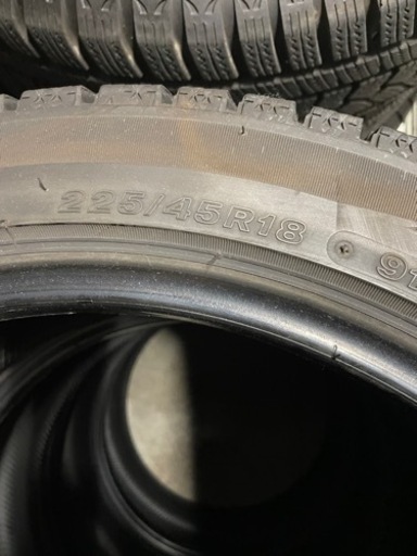 225/45R18 ブリヂストンVRX2 2019年式