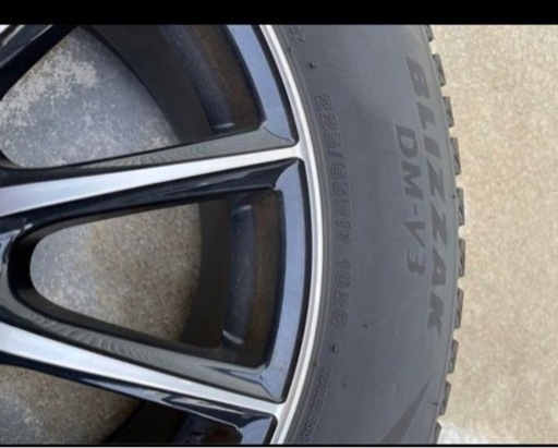 ブリヂストン　ホイールセットDM-V3 (SUV用最上級モデル)