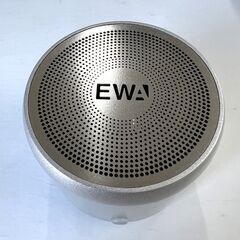 【最終値下げ】2個（シルバー・ブラック）セット　ケース付き EWA A106 ポータブル ミニ ワイヤレス Bluetooth スピーカーの画像