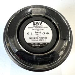 【最終値下げ】2個（シルバー・ブラック）セット　ケース付き EWA A106 ポータブル ミニ ワイヤレス Bluetooth スピーカーの画像