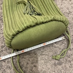 オリーブグリーン　未使用品　トートバッグの画像