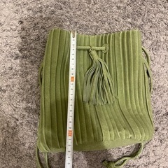 オリーブグリーン　未使用品　トートバッグの画像