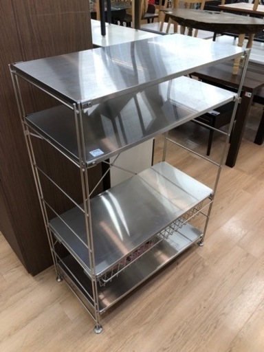 無印良品 ステンレスユニットシェルフ【トレファク上福岡】