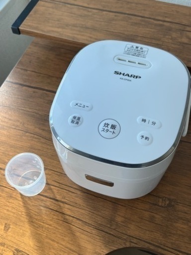 SHARPの炊飯器(KS-CF05A)