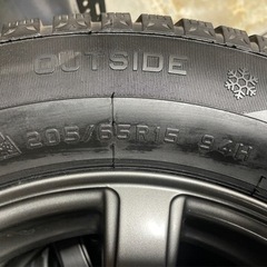値下げしました。205/65R15 スタッドレスアルミセット4本　