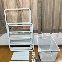 IKEAイケア　取引中 ALGOT アルゴート　ハンガーラック２個セットの画像