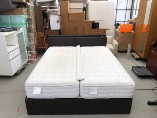 ニトリ クイーンベッド KAITOシリーズ  マットレスセット