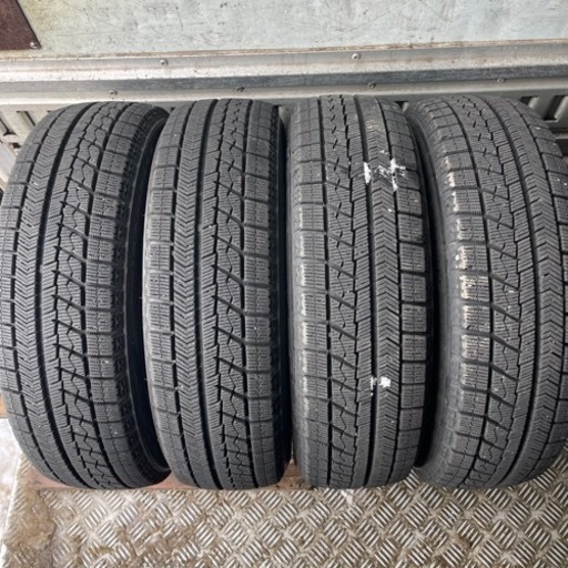 バリ山　BRIDGESTONE VRX 155/65R14 スタッドレス　タイヤ　2016年製　14インチ
