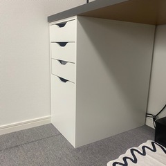 【美品】IKEA デスク キャビネット 23年3月購入品
