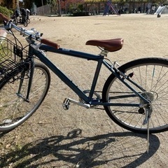 【最終値下げ！】カゴ付きcyma primer クロスバイク　自転車の画像