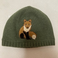 babyGAP 44センチ 狐 美品 きつね GAP ニット帽　...