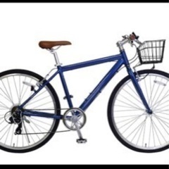 【最終値下げ！】カゴ付きcyma primer クロスバイク　自転車の画像