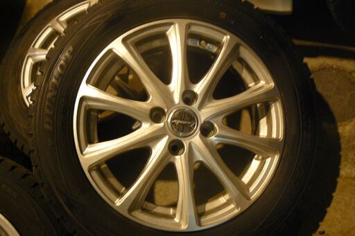 175/65R15 4本　１９ｙ　ホイールセット　フィット　ラクティス　スイフト　コンパクトカー