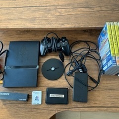 PS2本体(FF仕様)とソフト