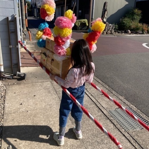 手作り神輿　取りに来てくれる方限定 手作り神輿 取りに来てくれる方限定 子供神輿 行事 祭り 保育園