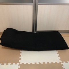 座椅子　黒　ブラック　訳ありの画像