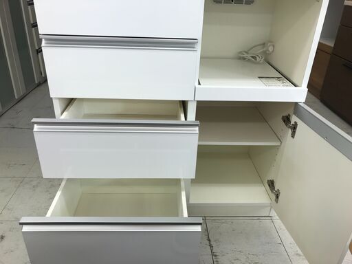 新入荷！！　共和産業　キッチンボード　食器棚　　 幅(W)900mm × 奥行(D)450mm × 高さ(H)2050mm
