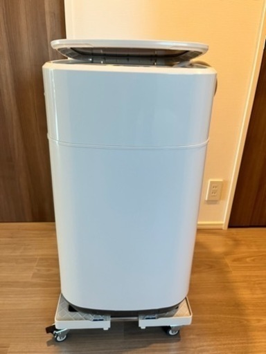 【取引中】  値下げ！！山善2023年製全自動洗濯機  3.8kg YWMB-38(W) ホワイト ノンインバーター  一人暮らし 幅47cm 節水 小型