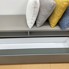 テレビボード　グレー　新品未使用の画像