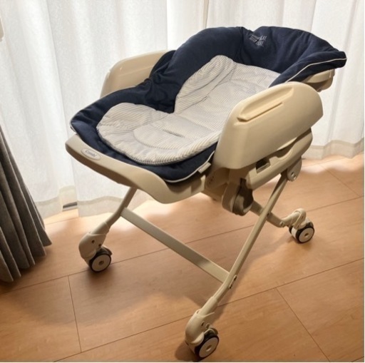 【取説付】Combi コンビ オートスイング 電動ネムリラ バウンサー スウィングベッド&チェア ネムリラ 電動ハイローチェア 電動バウンサー