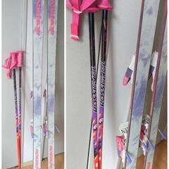 スキー板/ストック 2組 中古の画像