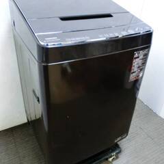 【高年式2020年製】【3ヵ月保証】TOSHIBA　洗濯機10㎏　AW-10SD9　ZABOON　動作良好　説明書付き　洗剤自動投入機能 グレインブラウン東芝