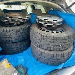 中古スタッドレス　205/55R16 ワーゲン純正鉄ホイール
