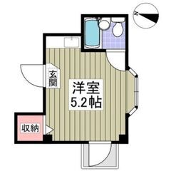 越谷駅　初期費用5万円のみ！　徒歩9分　フリーレント！敷金礼金無...
