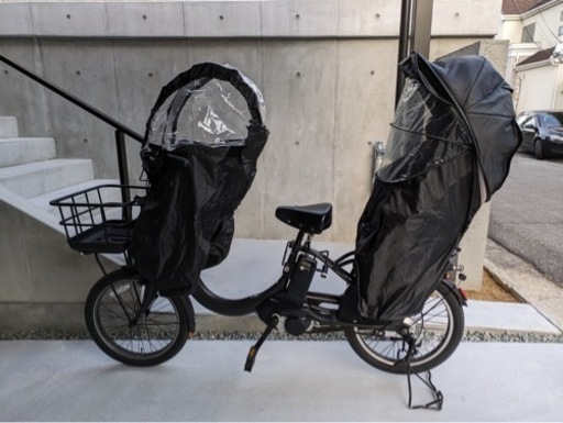 電動自転車　前後子ども乗せ　使用期間6ヶ月
