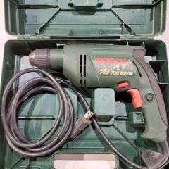 値下げしました。ボッシュ　キーレス振動ドリル　チャック最大13㎜　100V　回転速度調整可能　PSB700RE/N　中古　の画像