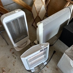 電気ストーブ3点 バラも可 3点とも通電確認済み