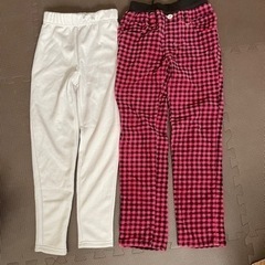 子供服　女の子　ズボン　150　5枚の画像