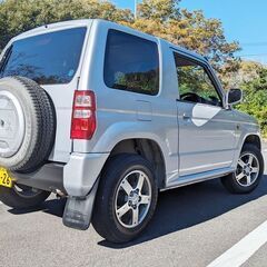 （価格は総額・あんしん決済）三菱パジェロミニ 4気筒ターボ 点検整備付き 車検約半年残の画像