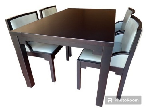 【問い合わせ多数】森繁 モリシゲ MORISHIGE アリー ダイニングテーブル 食卓 座卓 ４人テーブル　椅子4脚付き