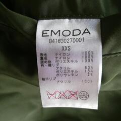 EMODA x ALPHA コラボ MA-1 ブルゾン ジャケット カーキ の画像