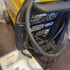 スズキッド半自動溶接機アーキュリー160説明書付きの画像