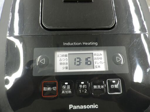 5.5合炊き IH炊飯器 2020年製 パナソニック SR-CFE109 良い IH炊飯