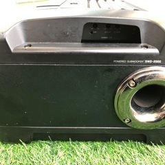 値下げ！6,000円→3,000円！【カーウーファー】ALPINE V-powerの画像