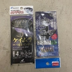 釣具セット　釣竿6点　リール1点　釣り針等付属品の画像