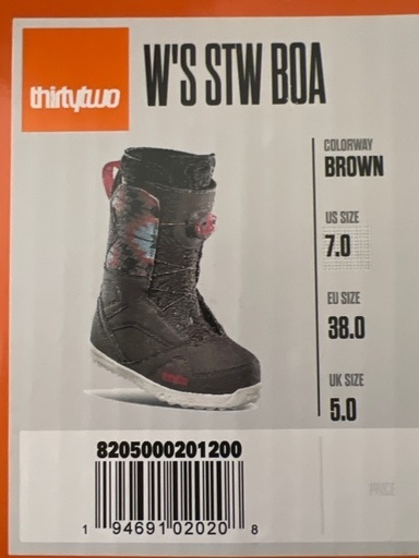 スノーボード靴