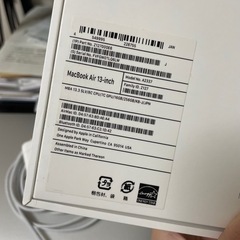 Macbook Air M1(2020)13インチ 16GB 256GB売りますの画像